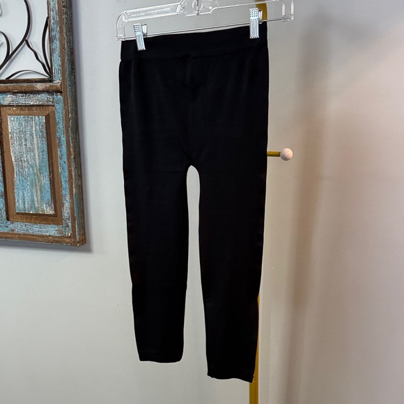 Sofra Women's Black Leggings Free size NWT S-L - Picture 5 of 8